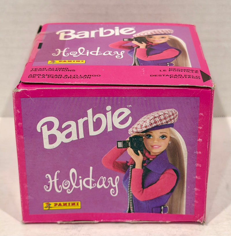 Barbie Holiday Album Sticker Trading Card Box of 50 Packs Panini 1999 Mattel - TvMovieCards.com