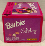 Barbie Holiday Album Sticker Trading Card Box of 50 Packs Panini 1999 Mattel - TvMovieCards.com