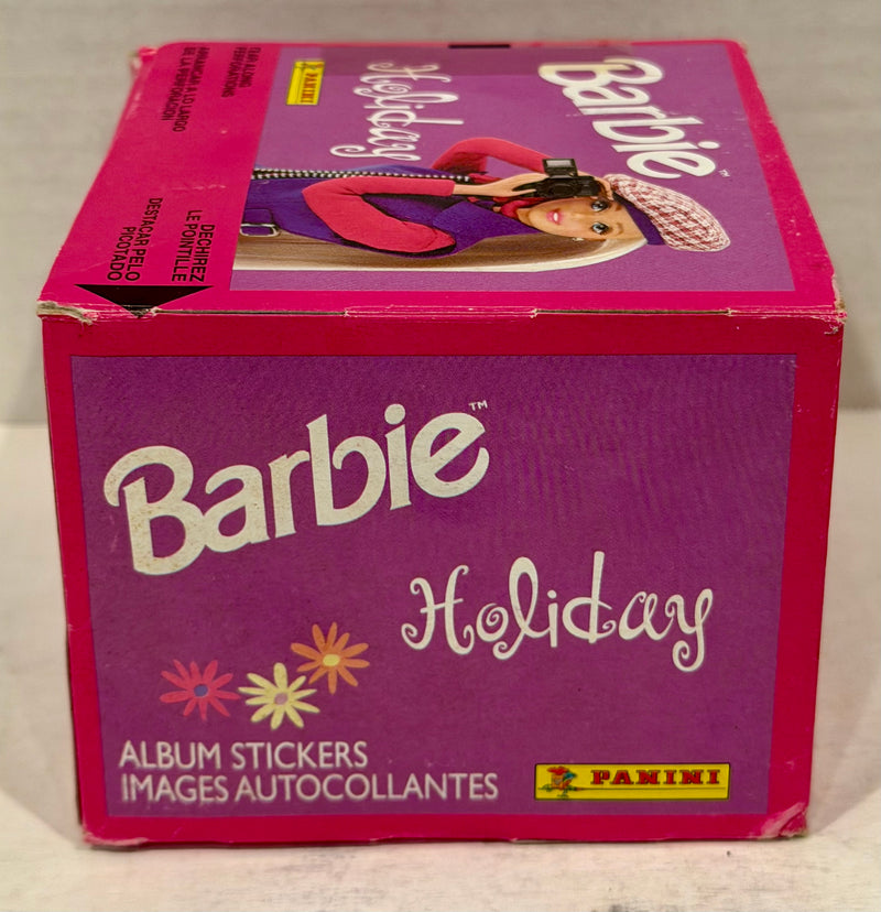 Barbie Holiday Album Sticker Trading Card Box of 50 Packs Panini 1999 Mattel - TvMovieCards.com