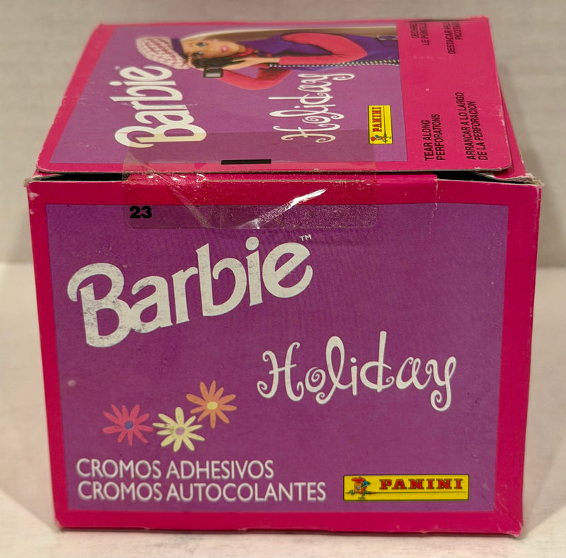 Barbie Holiday Album Sticker Trading Card Box of 50 Packs Panini 1999 Mattel - TvMovieCards.com