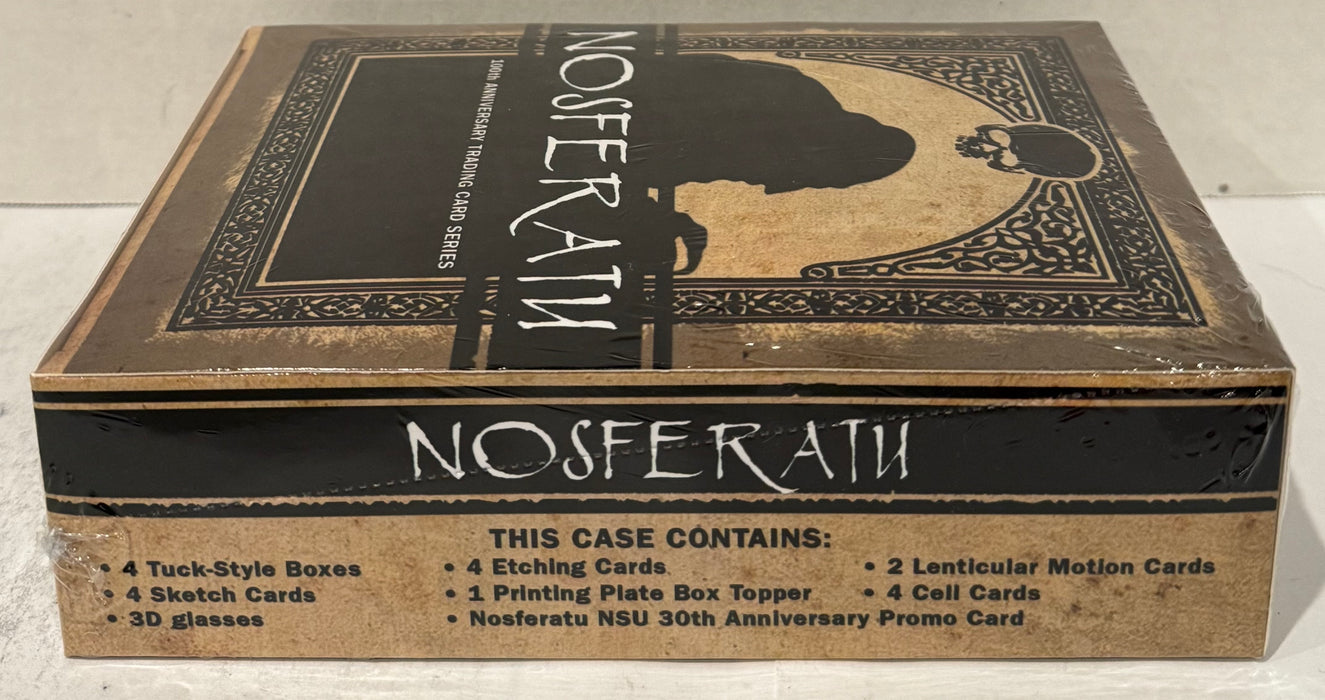 2023 Nosferatu Series One 100th Anniversary Four Tuck Box Case Factory Sealed - TvMovieCards.com