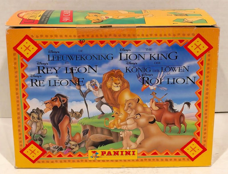 1995 Disney The Lion King Movie Trading Card Box 30 Packs Sealed Panini
