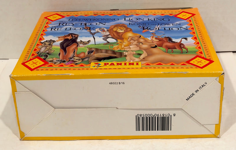 1995 Disney The Lion King Movie Trading Card Box 30 Packs Sealed Panini