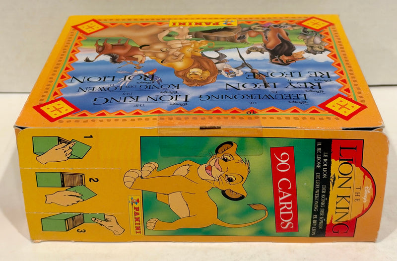1995 Disney The Lion King Movie Trading Card Box 30 Packs Sealed Panini