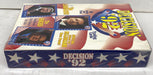 1992 Decision '92 Trading Card Box 36 Packs Sealed Bill Clinton George Bush   - TvMovieCards.com