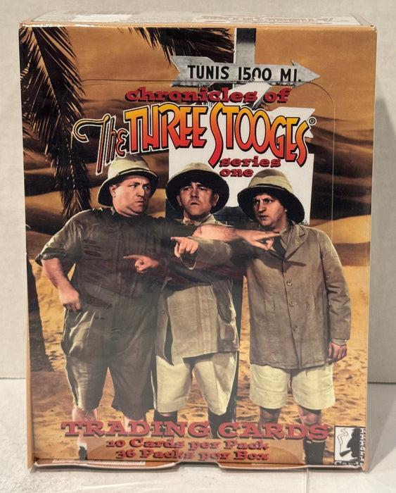 2014 Chronicles of the Three Stooges Series One Trading Card Box 36 Packs RRPark - TvMovieCards.com