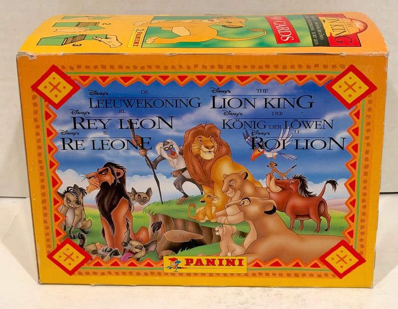 1995 Disney The Lion King Movie Trading Card Box 30 Packs Sealed Panini