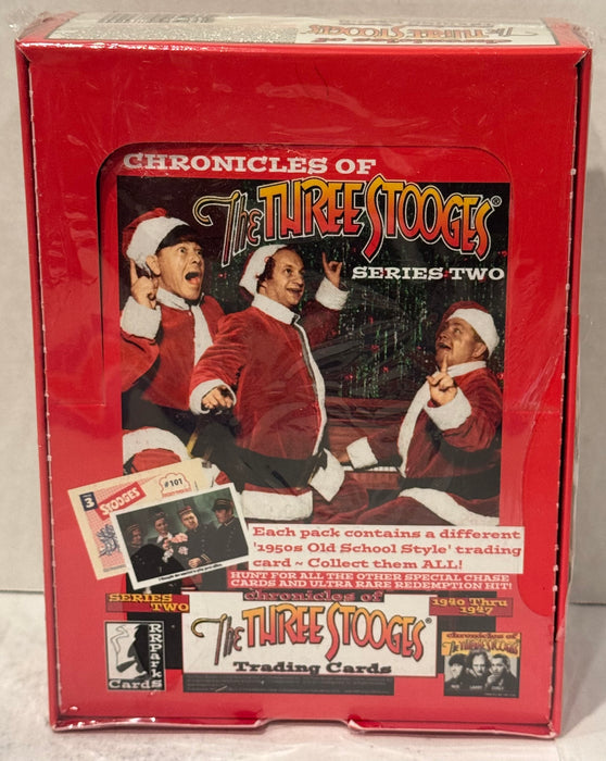 2014 Chronicles of the Three Stooges Series Two Trading Card Box 36 Packs RRParks - TvMovieCards.com