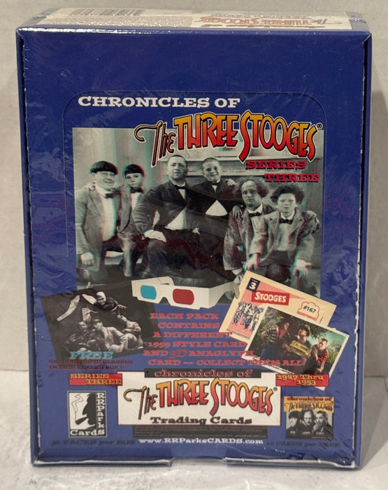 2015 Chronicles of the Three Stooges Series Three Trading Card Box 36 Packs RRPa - TvMovieCards.com