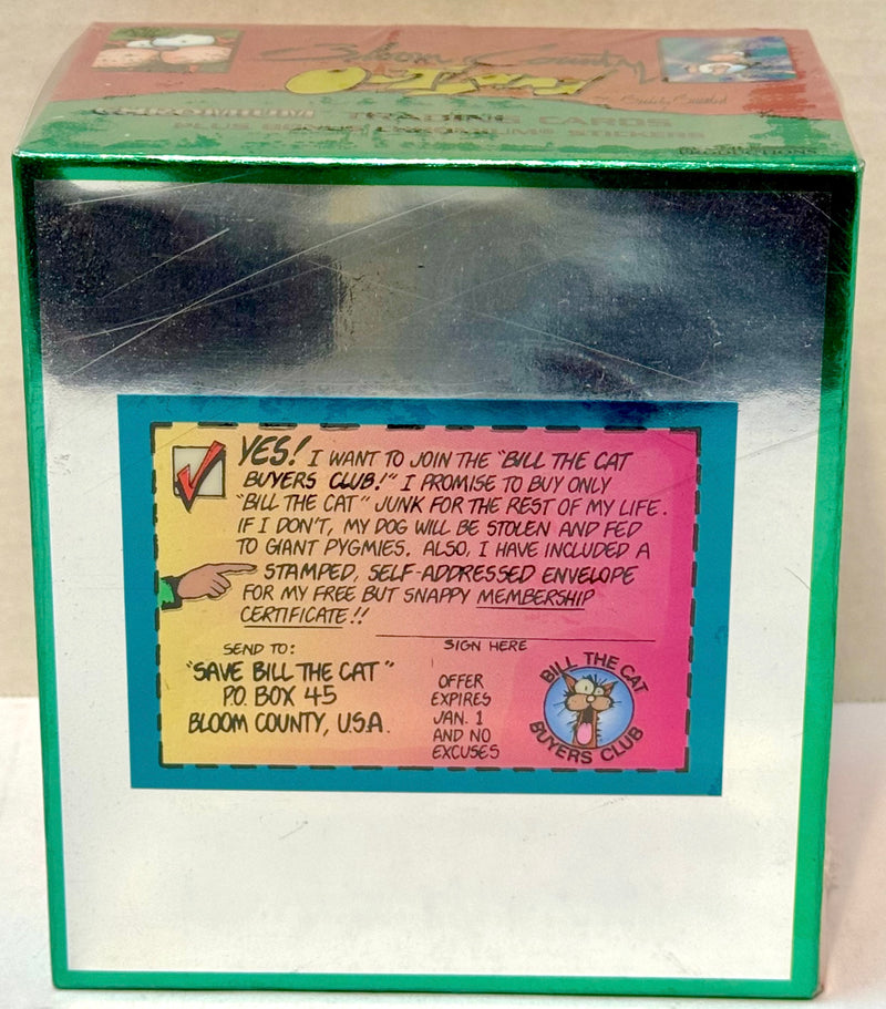 1995 Bloom County / Outland Chromium Trading Card Box 36 Packs Krome   - TvMovieCards.com