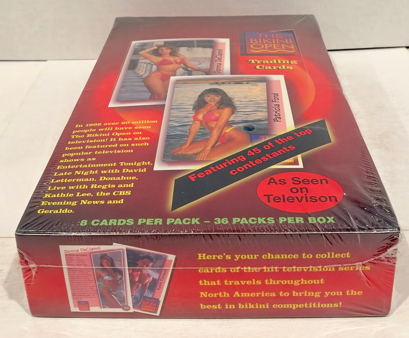 1992 The Bikini Open Trading Card Box 36 Packs Factory Sealed