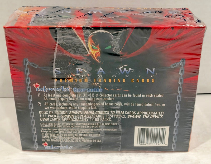 1997 Spawn The Movie Trading Card Box 36 Packs Inkworks Factory Sealed