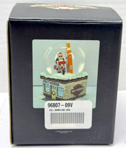 2008 Harley Davidson Mini Holiday Snow Globe Biker Santa Getting Gas 96807-09V   - TvMovieCards.com