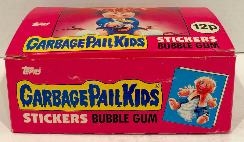 1985 Garbage Pail Kids GPK Series 1 UK Mini Trading Card Box 48 Sealed Packs FULL