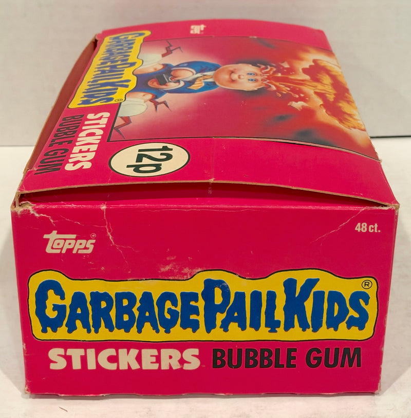 1985 Garbage Pail Kids GPK Series 1 UK Mini Trading Card Box 48 Sealed Packs FULL