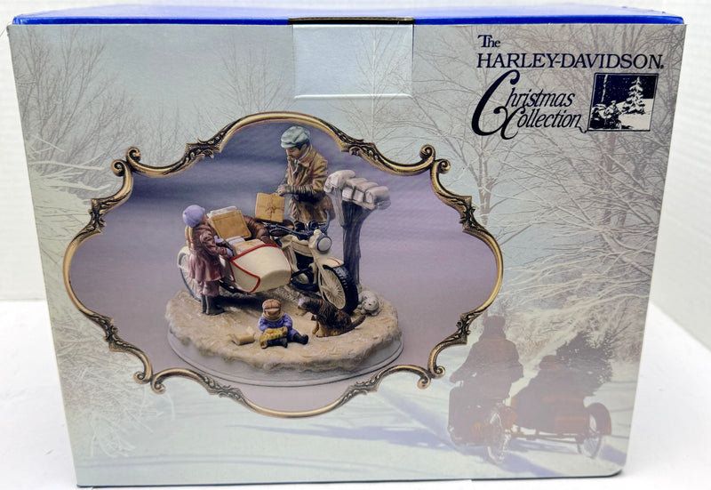 1994 Harley Davidson Holiday Rural Delivery Porcelain Figurine 99423-94Z   - TvMovieCards.com