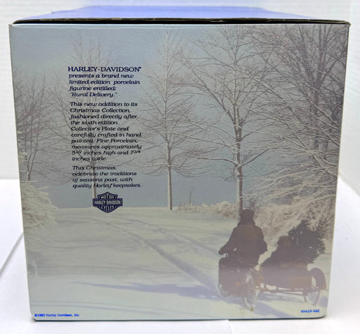 1994 Harley Davidson Holiday Rural Delivery Porcelain Figurine 99423-94Z   - TvMovieCards.com
