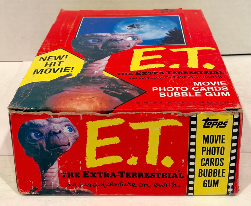 1982 Topps ET E.T. The Extra-Terrestrial Vintage FULL 36 Pack Trading Card Box