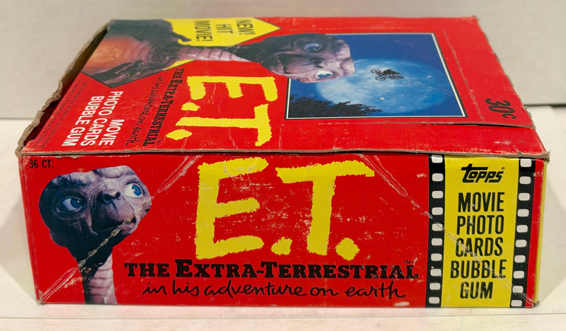 1982 Topps ET E.T. The Extra-Terrestrial Vintage FULL 36 Pack Trading Card Box