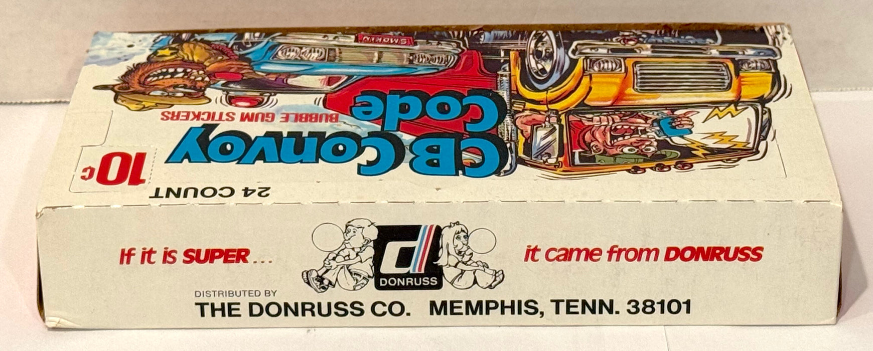 1978 CB Convoy Code Sticker Trading Card Wax Box Full 24 Packs Donruss - TvMovieCards.com