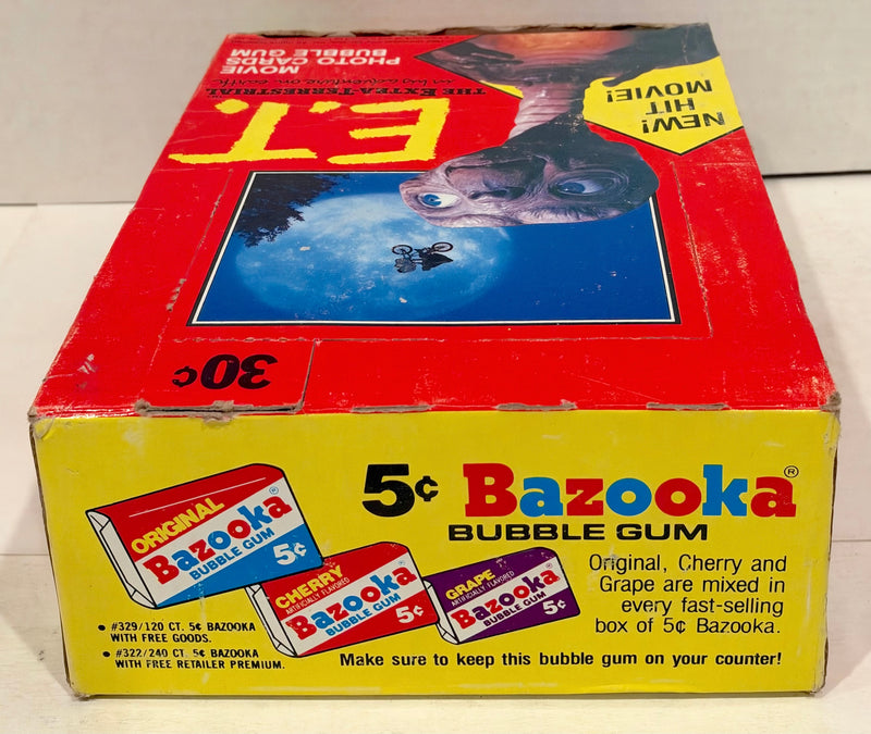 1982 Topps ET E.T. The Extra-Terrestrial Vintage FULL 36 Pack Trading Card Box