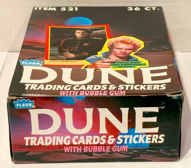 1987 Dune Vintage FULL 36 Wax Pack Trading Card Box Fleer - TvMovieCards.com