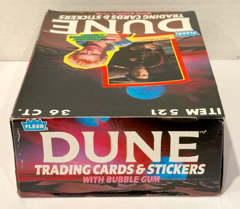 1987 Dune Vintage FULL 36 Wax Pack Trading Card Box Fleer - TvMovieCards.com
