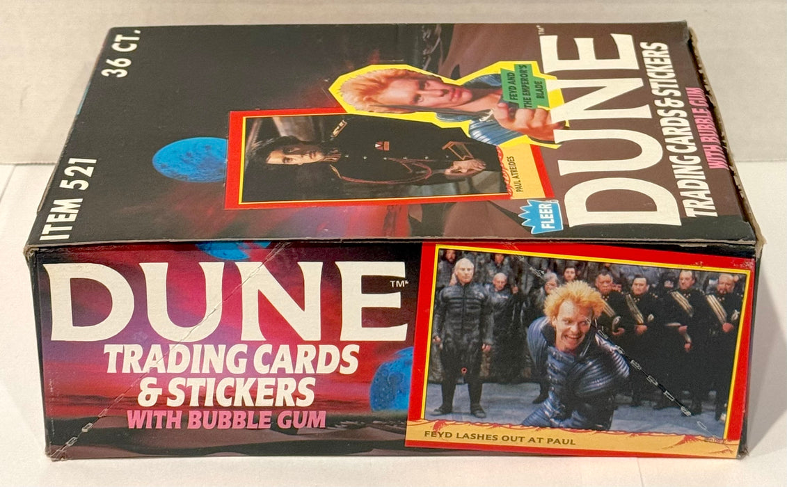 1987 Dune Vintage FULL 36 Wax Pack Trading Card Box Fleer - TvMovieCards.com