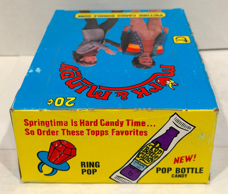 Mork & Mindy TV Show Vintage Bubble Gum Wax Card Box 36 Packs Topps 1978 FULL
