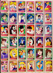 1993 Bandai Pretty Guardian Sailor Moon Carddass Complete Set of 36 Cards - TvMovieCards.com