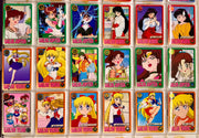 1993 Bandai Pretty Guardian Sailor Moon Carddass Complete Set of 36 Cards - TvMovieCards.com