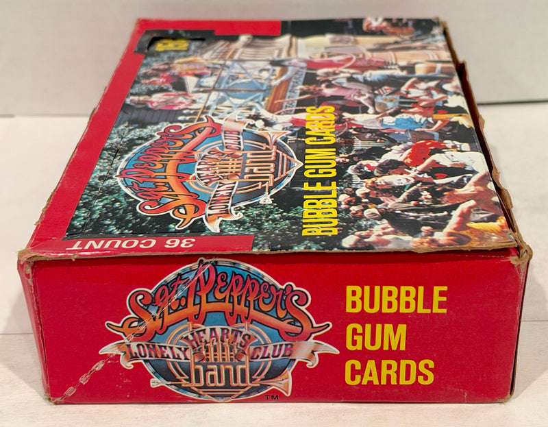 1978 Sgt. Pepper's Lonely Hearts Club Band Trading Card Box 1978 Full 36CT