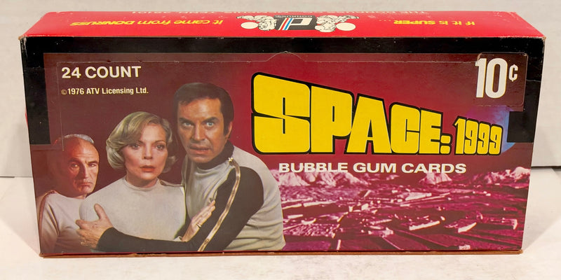 Space 1999 Vintage Bubble Gum Card Box 24 Packs FULL Donruss 1976