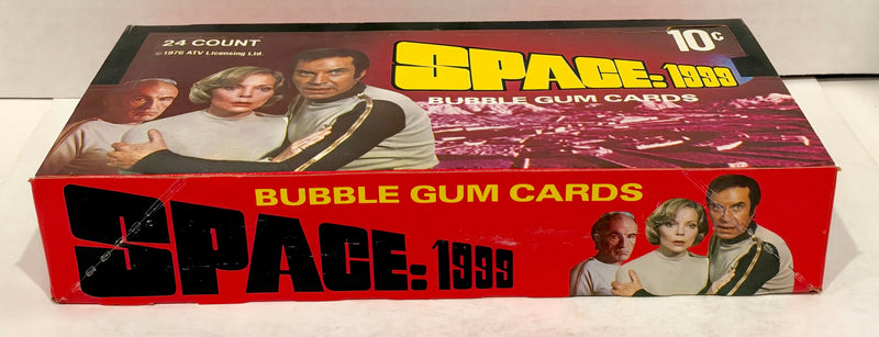 Space 1999 Vintage Bubble Gum Card Box 24 Packs FULL Donruss 1976