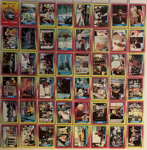 Back to the Future II Movie Vintage Card Set 88 cards / 11 stickers Topps 1989   - TvMovieCards.com
