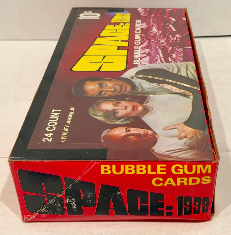 Space 1999 Vintage Bubble Gum Card Box 24 Packs FULL Donruss 1976