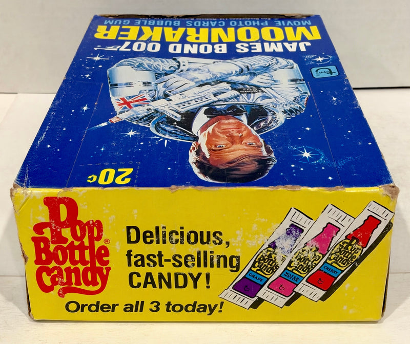 1979 James Bond 007 Moonraker Movie FULL 36 Wax Pack Trading Card Box Topps