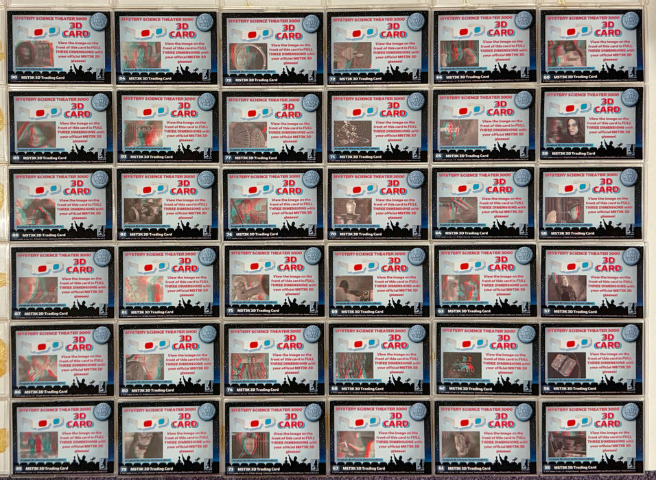 2019 MST3K Mystery Science Theater 3000 S3 Anaglyph 3D Card Set #55-90 - TvMovieCards.com