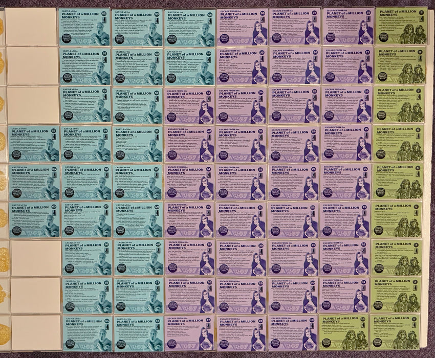 2019 MST3K Mystery Science Theater 3000 S3 Planet of a Million Monkeys Card Set - TvMovieCards.com