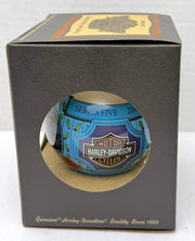 2003 Harley Davidson Ball Glass "Holiday Parade" Ornament 96894-04V   - TvMovieCards.com