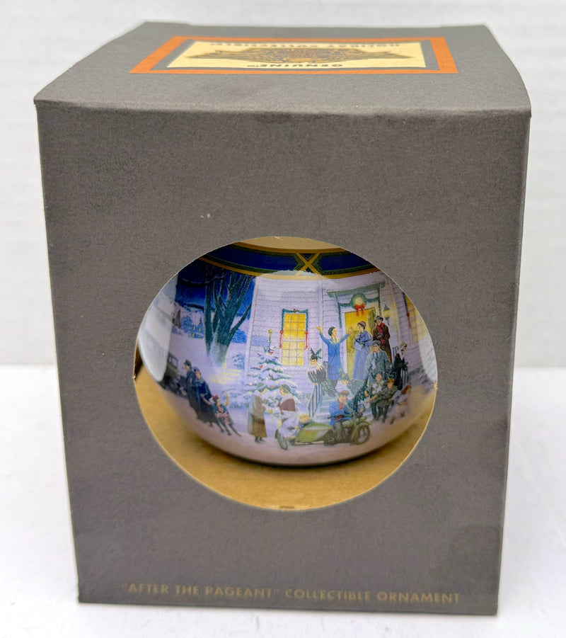 1996 Harley Davidson Ball Glass "After The Pageant" Ornament 99948-97z   - TvMovieCards.com