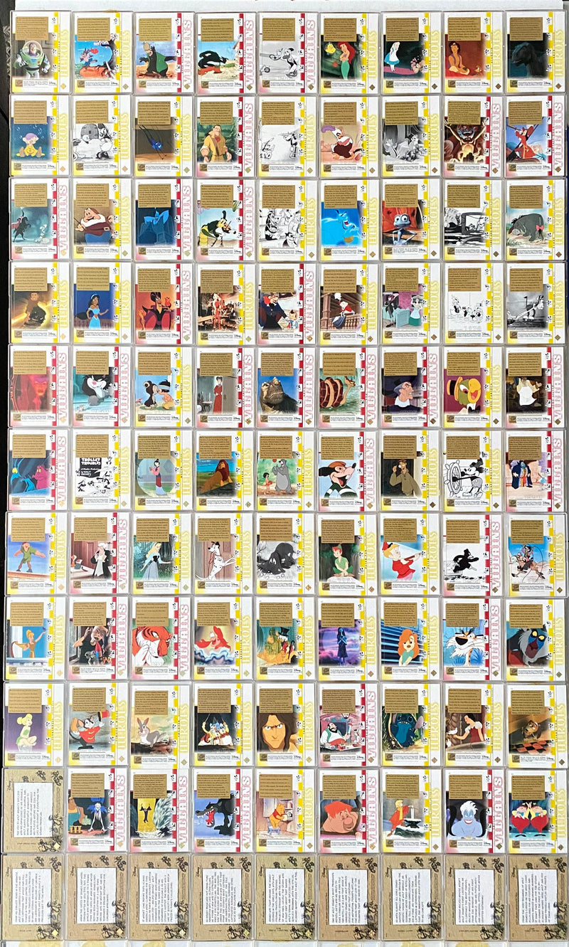 2003 Disney Treasures Mickey Mouse Trading Card Base Set of 99 Cards Upper Deck   - TvMovieCards.com