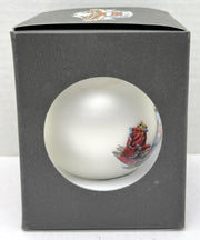 2008 Harley Davidson Ball Glass North Pole Dealership Ornament 96992-09V White   - TvMovieCards.com