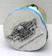 2004 Harley Davidson Mini Holiday Snow Globe Biker Santa 96884-05V   - TvMovieCards.com