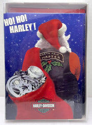 2002 Harley Davidson Holiday Santa Christmas Greeting Card Box Set of 12 Cards   - TvMovieCards.com