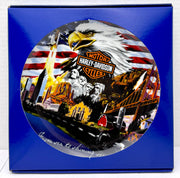 2002 Harley Davidson Motorcycles "Sea to Shining Sea' Collector Plate 96937-03V   - TvMovieCards.com