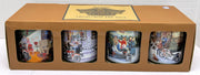 2002 Harley Davidson Motorcycles "Holiday Tradition" Collector Mug Set of 4   - TvMovieCards.com