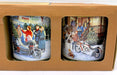 2002 Harley Davidson Motorcycles "Holiday Tradition" Collector Mug Set of 4   - TvMovieCards.com