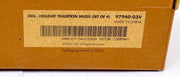 2002 Harley Davidson Motorcycles "Holiday Tradition" Collector Mug Set of 4   - TvMovieCards.com