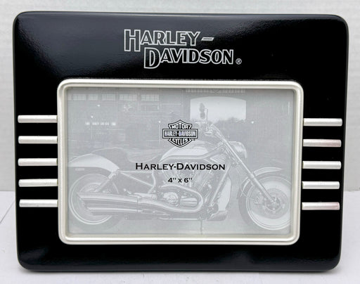 2004 Harley Davidson Motorcycles 4x6 Retro Black Picture Frame 96830-05V   - TvMovieCards.com